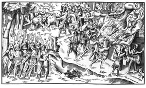 Irish Cattle Raid on an English Plantation